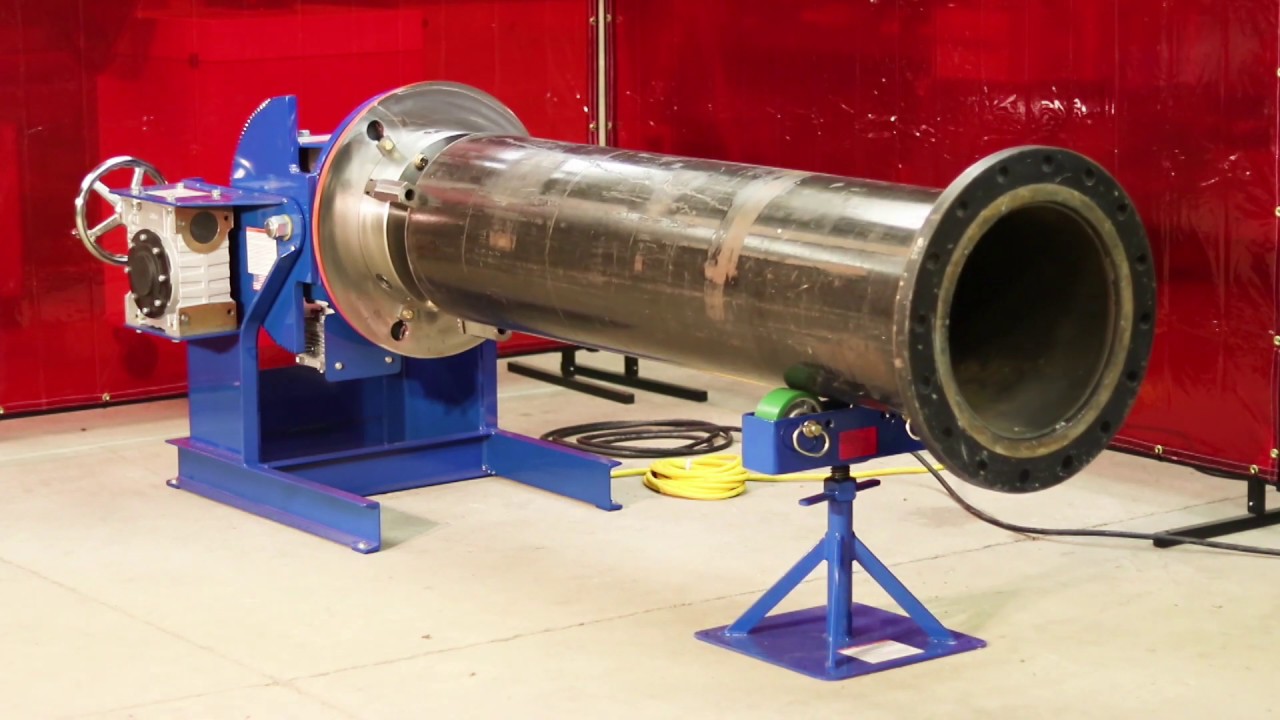 Welding Positioner Model 1504 from All-Fab Corp. Made in USA.