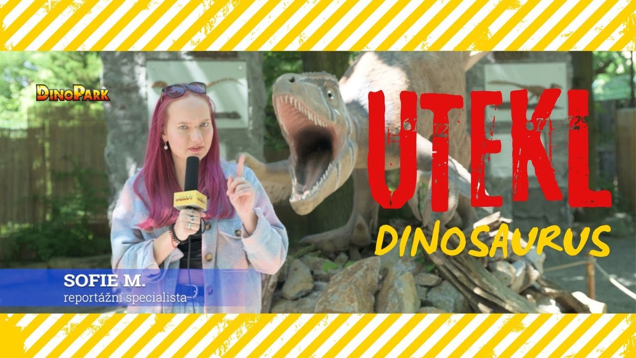 Utekl dinosaurus! 🦖
