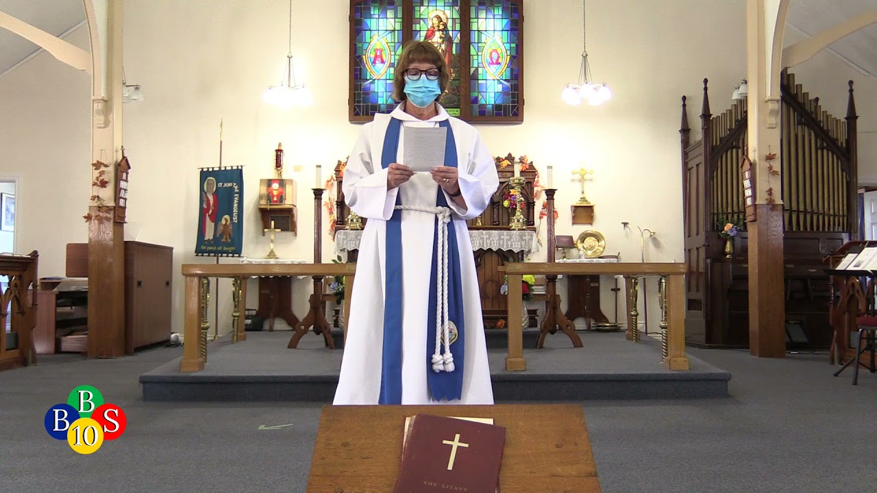 Anglican Church Service Thanksgiving Sunday Oct 10, 2021