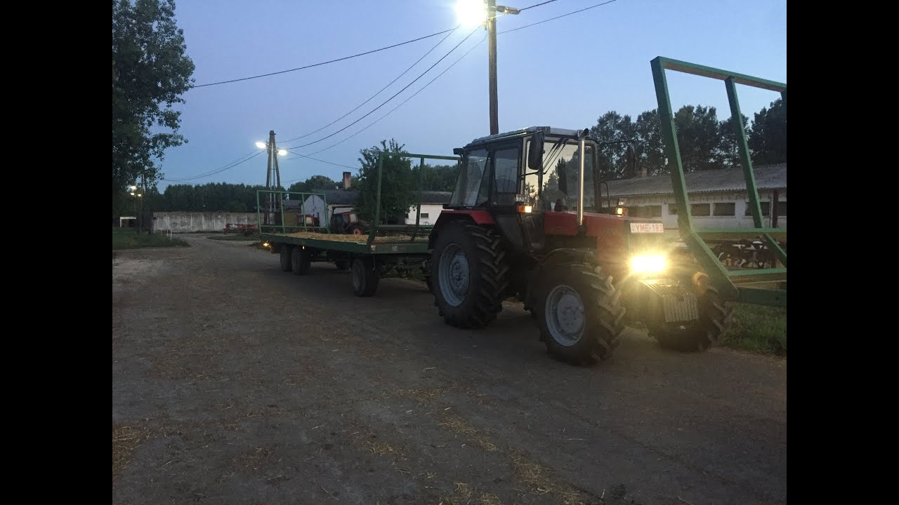 Traktoros Vlog 59# - Bálahordás (Belarus Mtz 892.2)