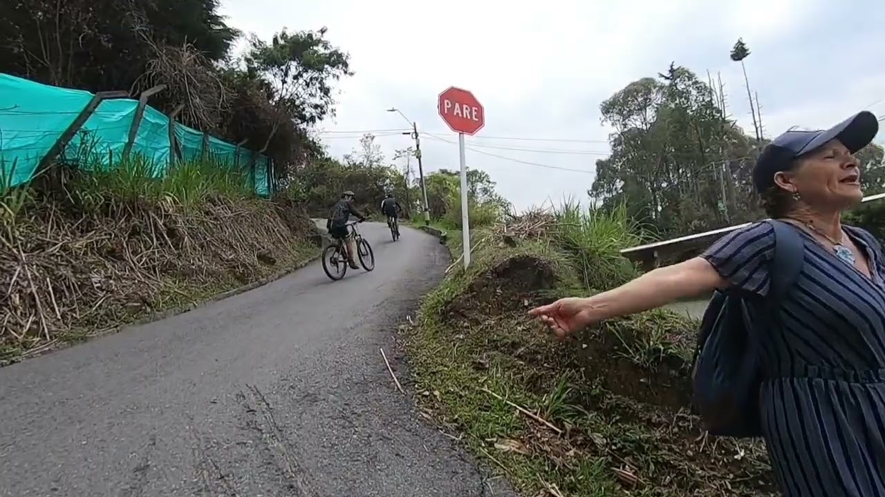 Pedal a Fondo boqueron al revez subida a la vereda yolombo