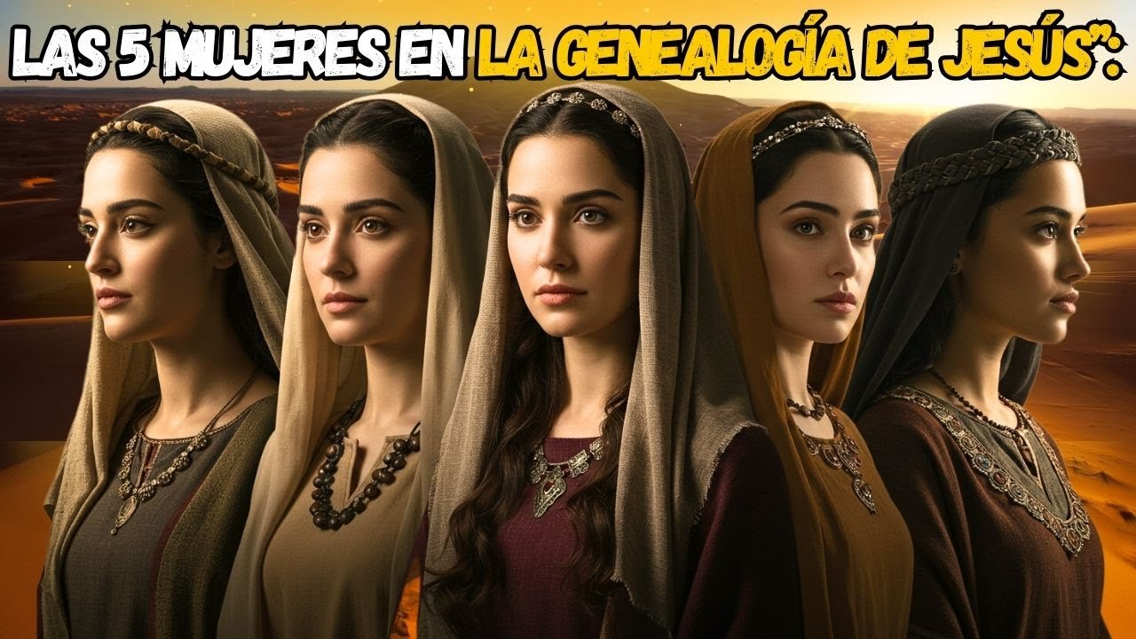 “¡Pocos Saben Quiénes Fueron las 5 Mujeres en la Genealogía de Jesús… La Verdad Es Sorprendente!”