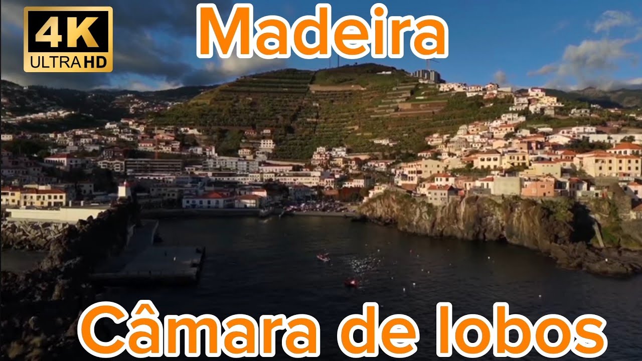 Madeira Island, Câmara de Lobos,walking tour,aerial view!