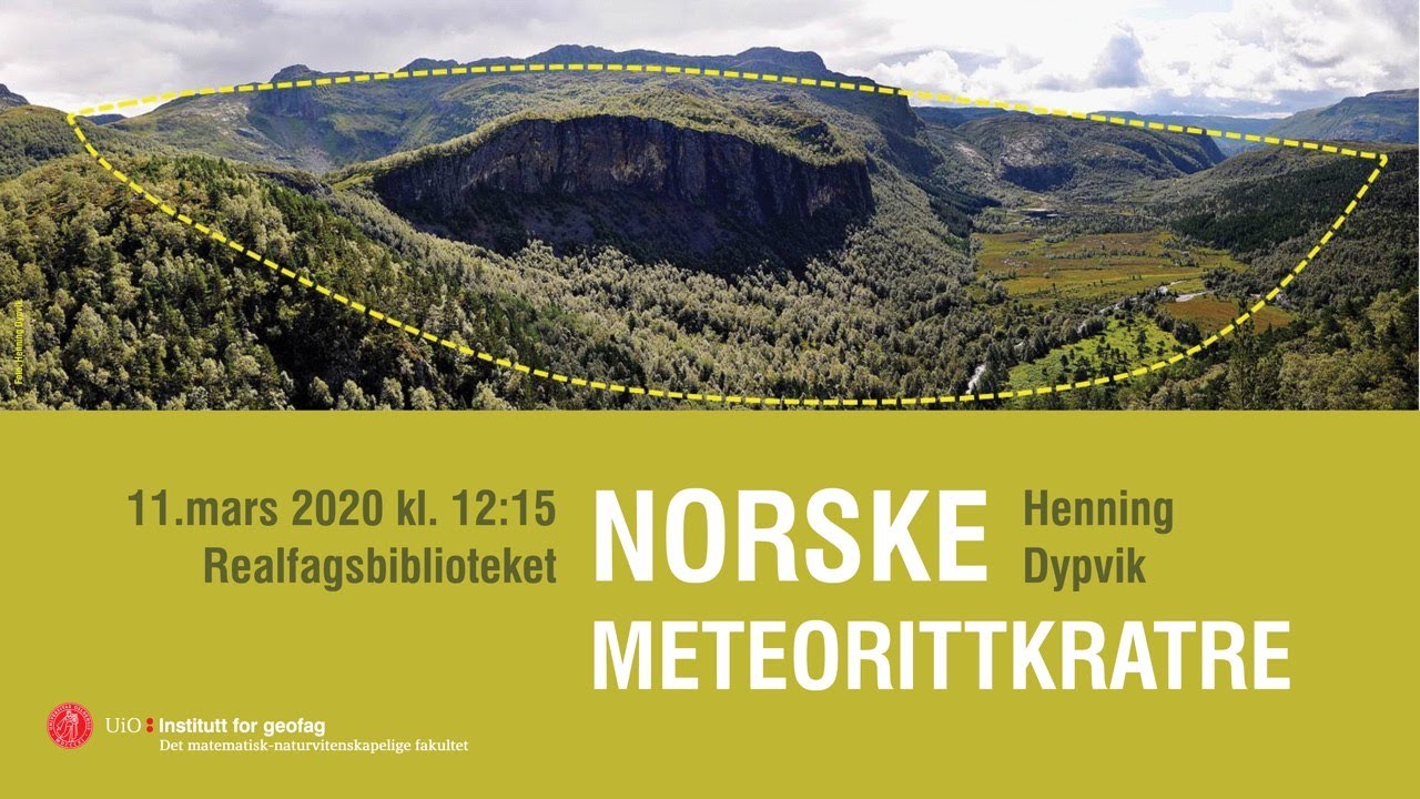Norske meteorittkratre