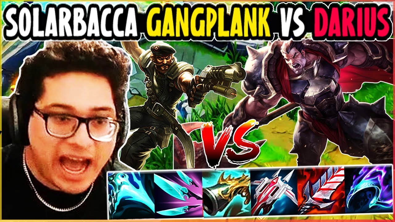 SOLARBACCA Gangplank Vs Darius Top - NA Diamond - Patch 14.5