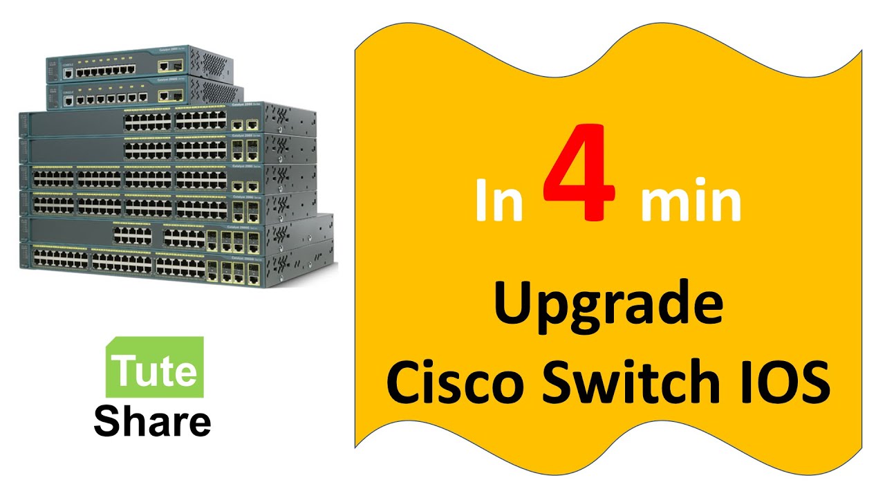 Upgrade Cisco Switch IOS in 4 Minutes using XMODEM in Tera Term