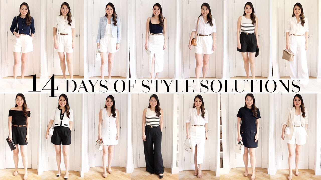 14 Days of SUMMER OUTFIT Ideas! | Capsule Summer Style Solutions