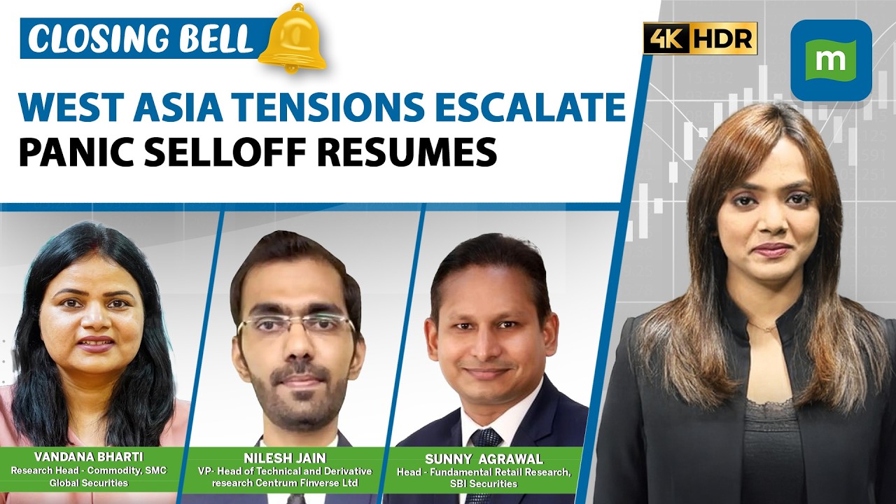 Live: Nifty sees biggest single-day fall in a year as Iran conflict enters 20th day | Closing Bell