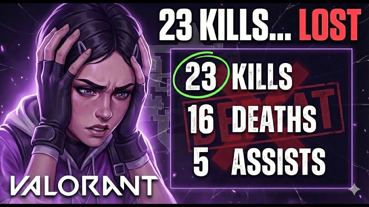 “23 Kills, 2 Aces… and We Still Lost | Valorant Ranked”