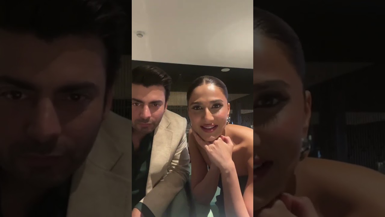 Fawad Khan and Vaani Kapoor live Instagram session I #fawadkhan I #VaaniKapoor I #abirgulaal I
