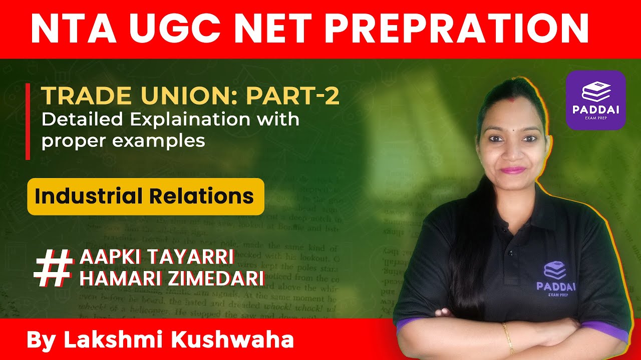 The Industrial relations Code 2020 - Trade Union - Part II