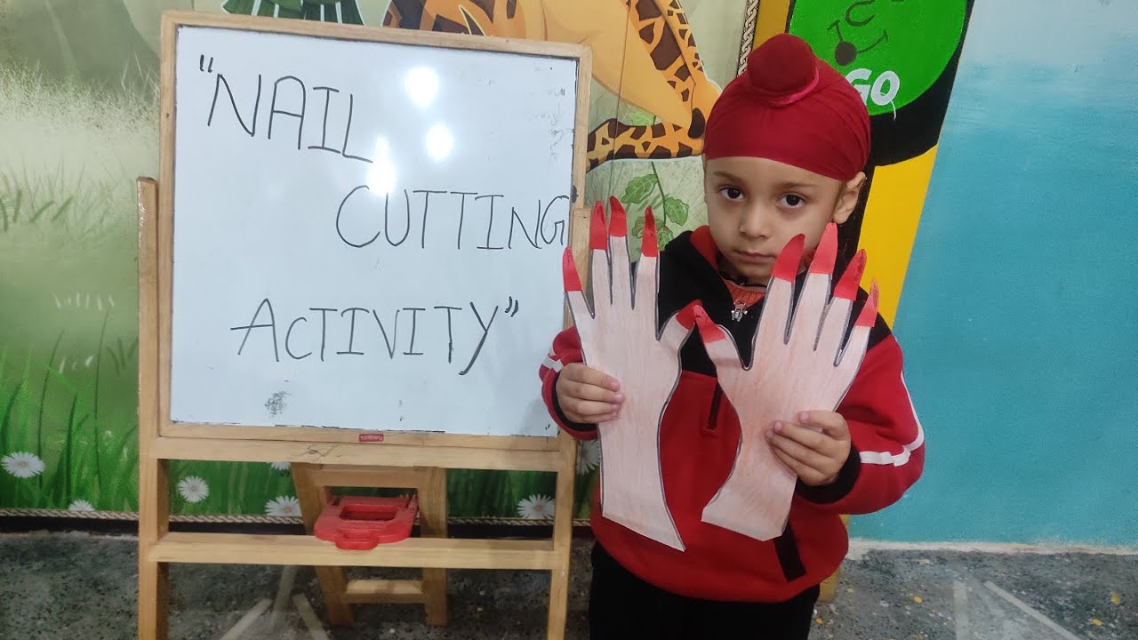 Personal Hygiene |Nail Trimming Activity |Kindergarten
