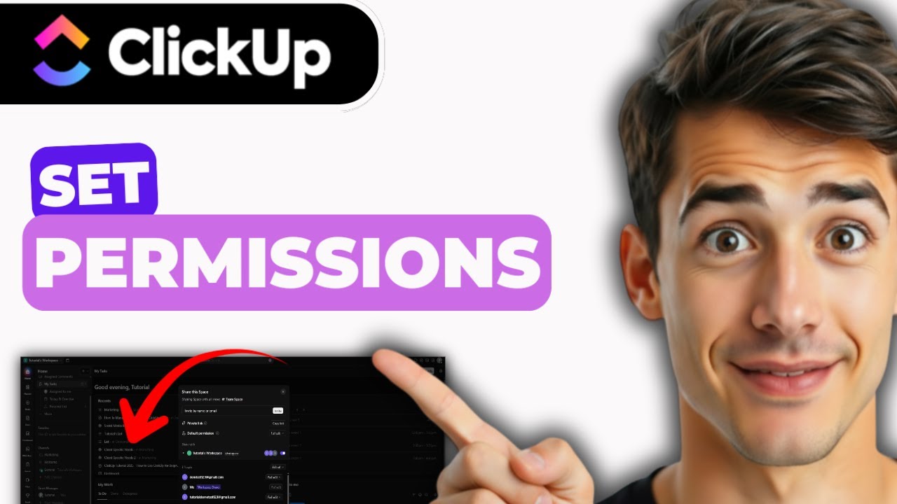 Как настроить доступ и разрешения в ClickUp (самый простой способ) (Руководство 2026 года)