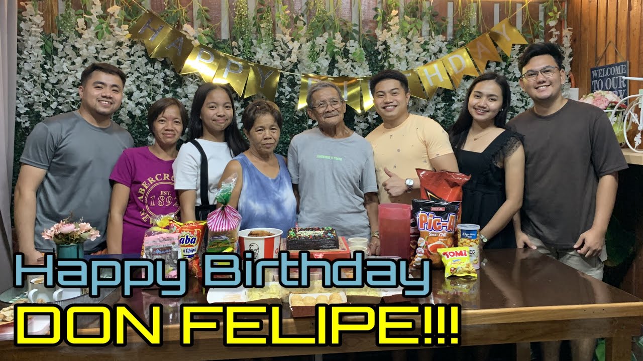 Vlog 61 78th Birthday Celebration ni Don Felipe | L&V Accommodations & Resort | EF Café & Restaurant
