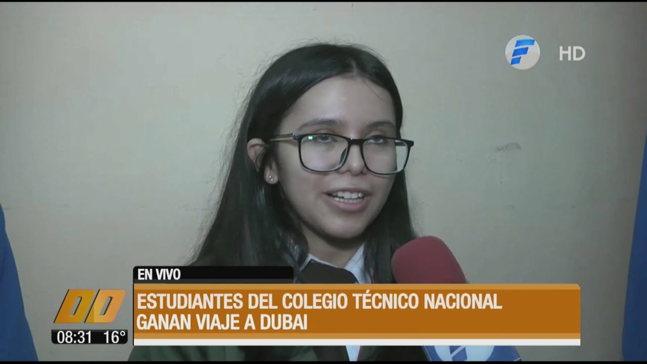 Estudiantes del CTN deben viajar al exterior para presentar su proyecto pero no tienen fondos