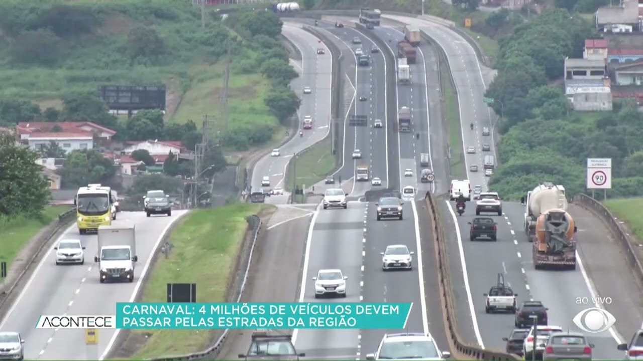Carnaval: cerca de 4 milhões de veículos passam pelas rodovias da região de Campinas