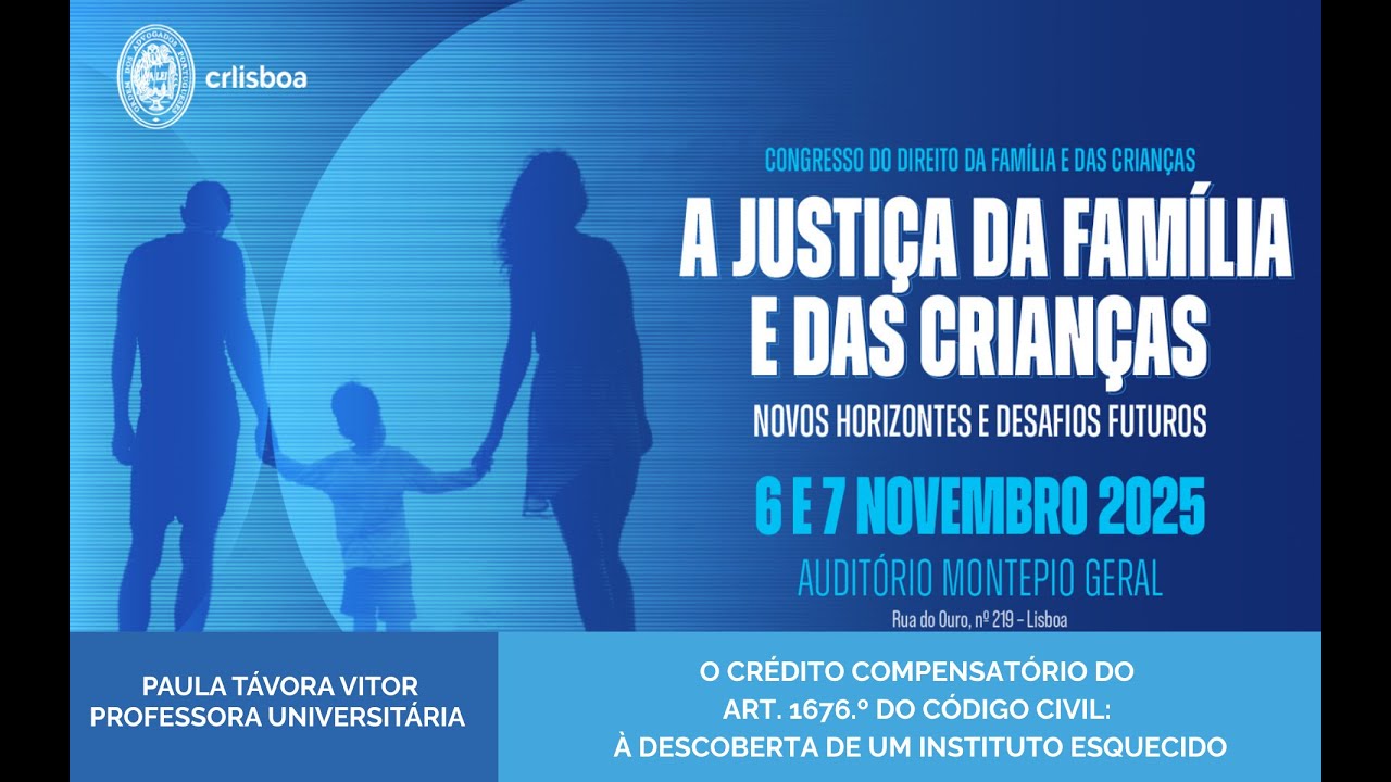 Congresso do Direito da Família e das Crianças | Paula Távora Vitor