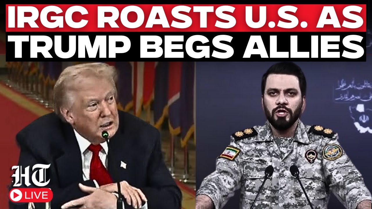US Iran War LIVE: IRGC's Zolfaghari Roasts Trump On Cam After US Begs Allies Over Strait Of Hormuz