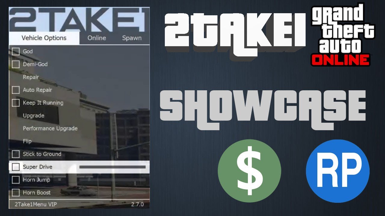 GTA 5 Online PC 1.52 | 2take1 MOD MENU' | Showcase ITA (UNDETECTED)