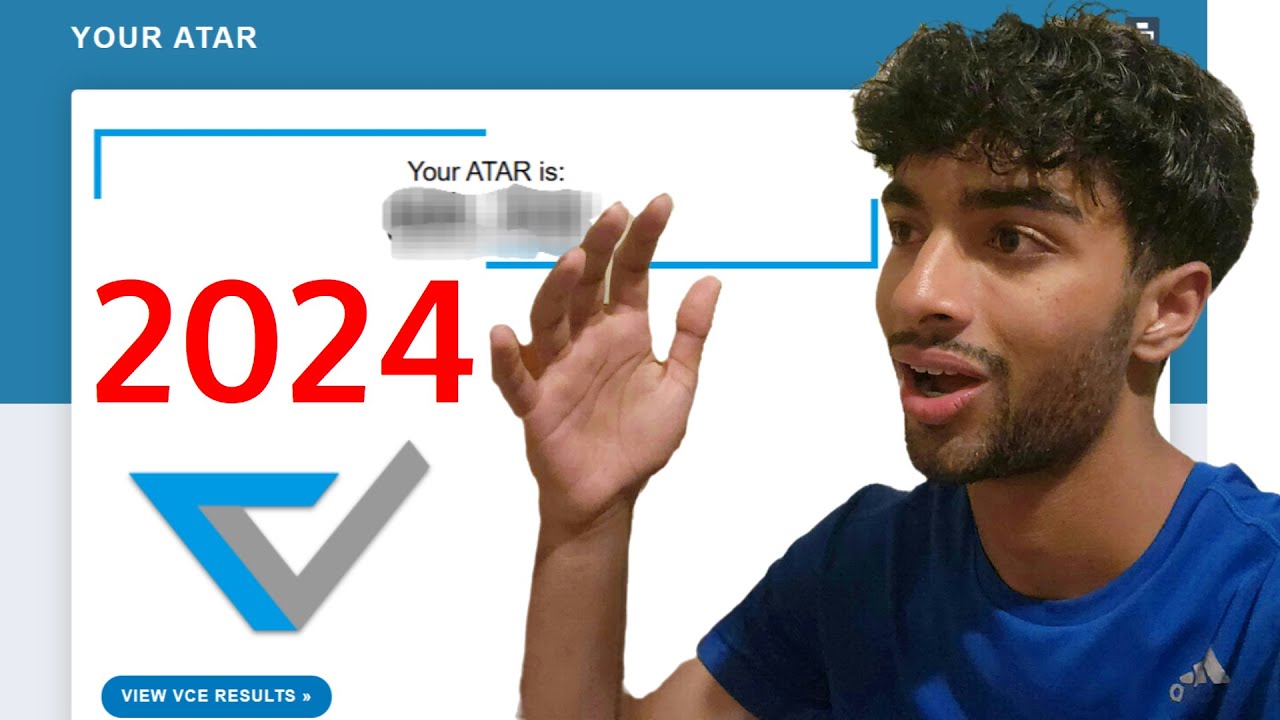 2024 Dux VCE ATAR and Study Score Reaction - Marshel