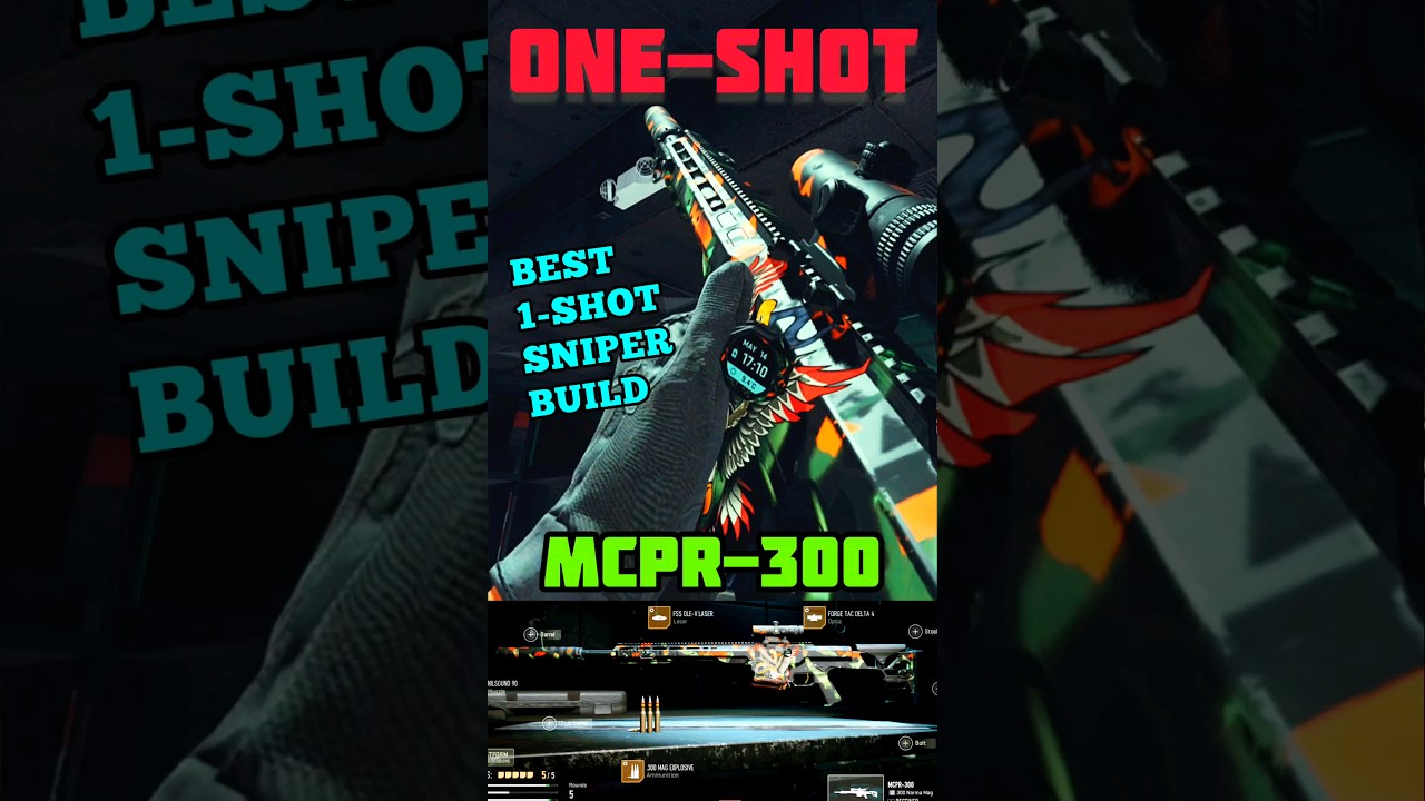 Best MCPR 300 1-SHOT SNIPER Build | Meta Class | BROKEN | MW2 | COD Warzone 2 #shorts #viral