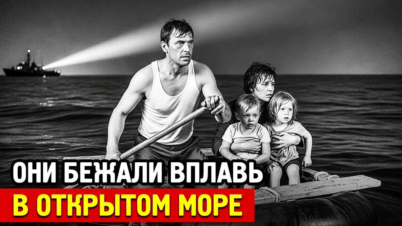 ТАЙНАЯ ПОБЕГ: 10 суток в Чёрном море — семья бежала из СССР вплавь