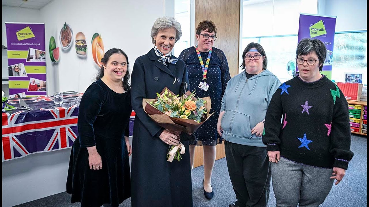 Papworth Trust welcomes HRH The Duchess of Gloucester
