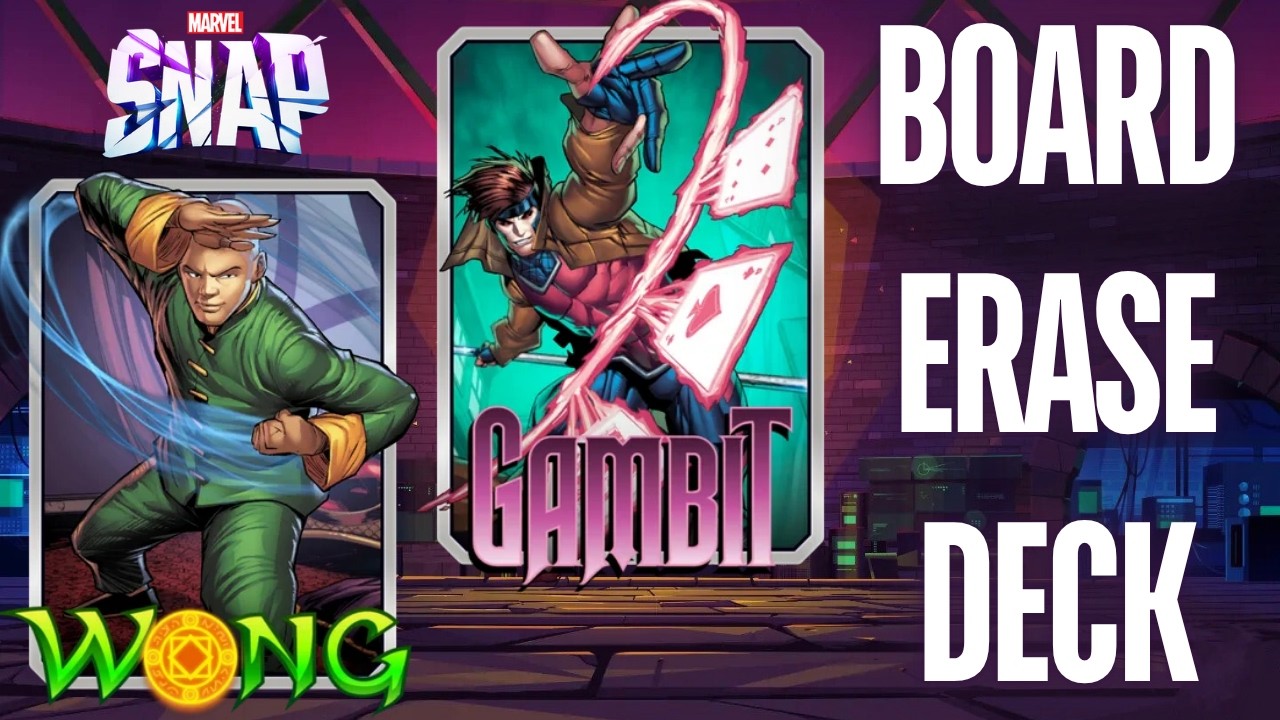 DELETE their Board ! Toxic Gambit Sera Deck in Marvel Snap