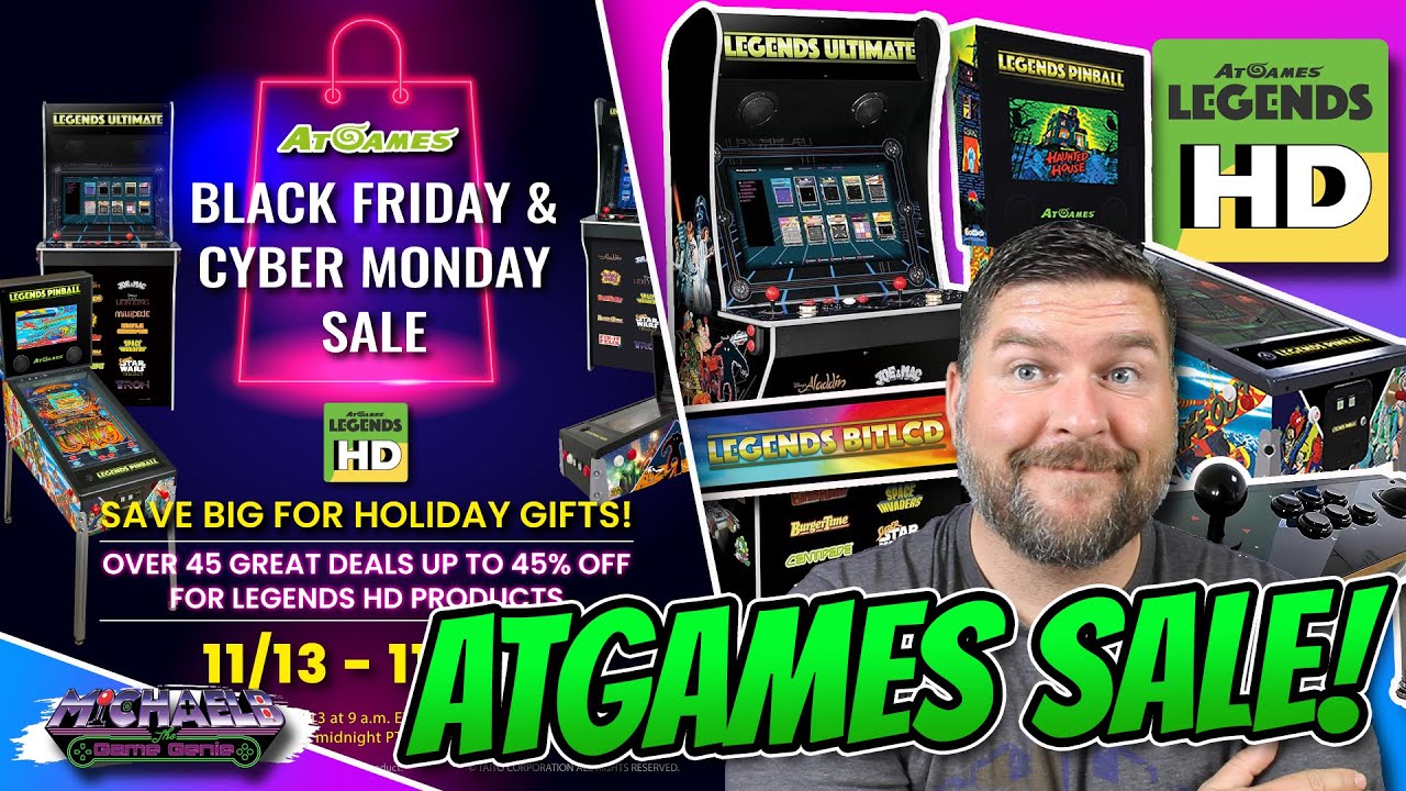 AtGames Black Friday & Cyber Monday Sales Event Starts Today!