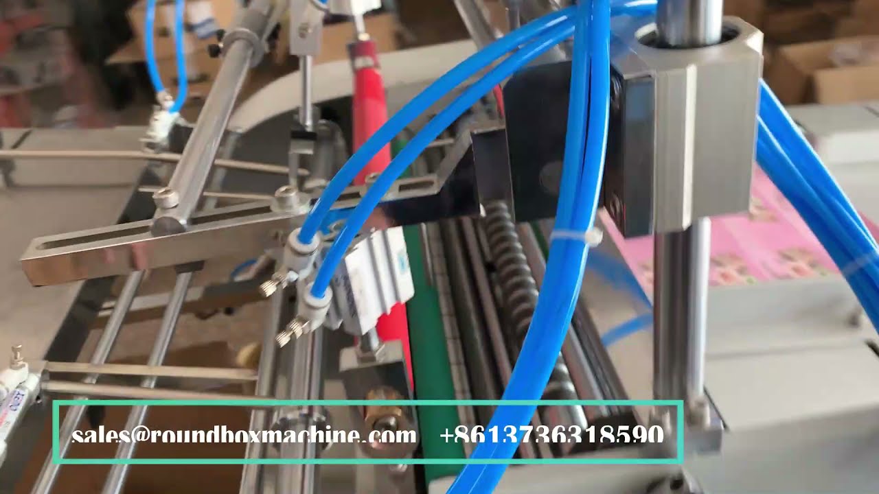 Paper Core Labeling Machine DSY-T500C(Both Ends Gluing)