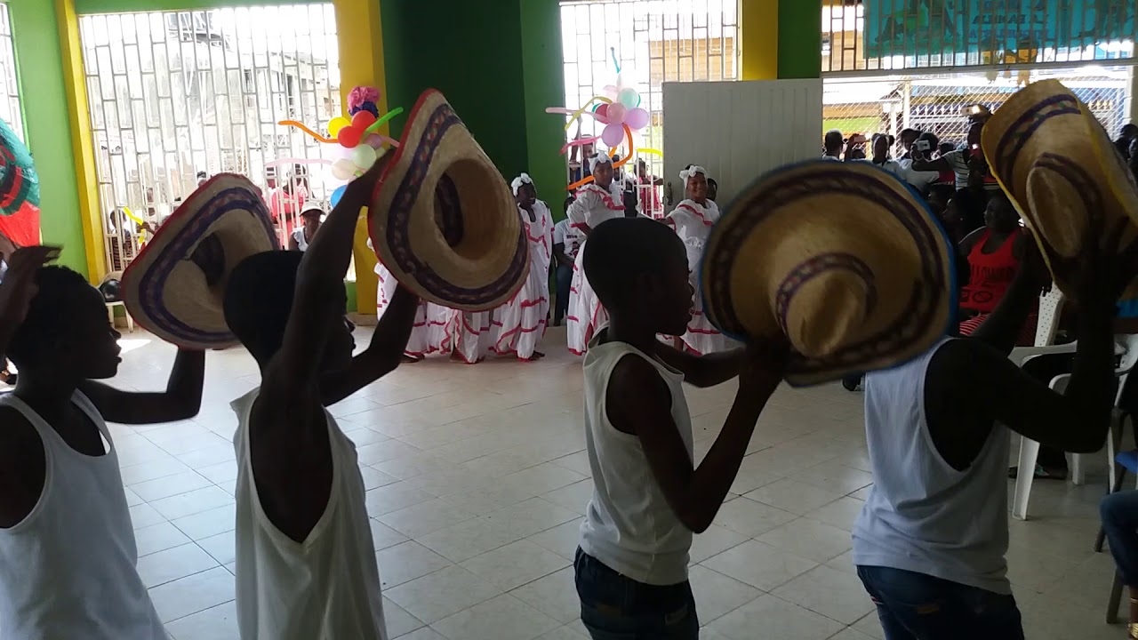 danza el tamborito - colegio miguel caicedo -quibdo