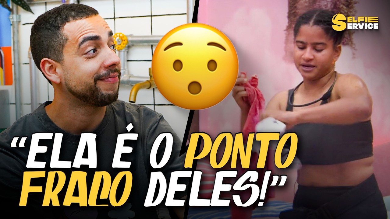 BBB26: O COMPORTAMENTO DE MILENA SÓ ACONTECE PORQUE DEFENDEM ELA?