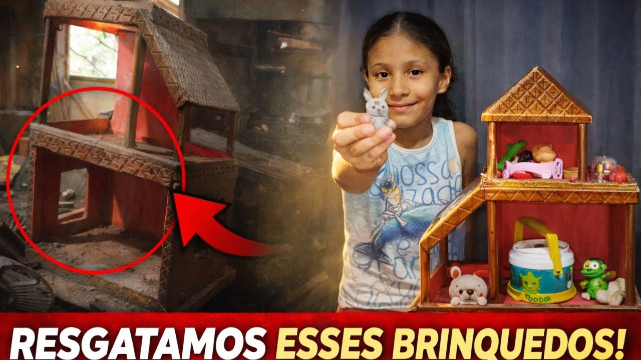 RESGATANDO BRINQUEDOS ANTIGOS  - Salão abandonado