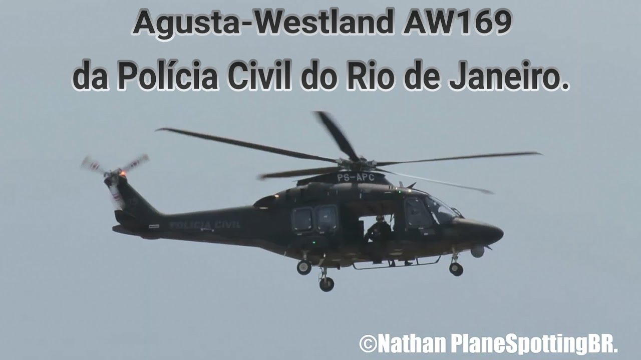 Musal Airshow 2024: Apresentação do Agusta AW169 (PS-APC) da Polícia Civil no Museu Aeroespacial.