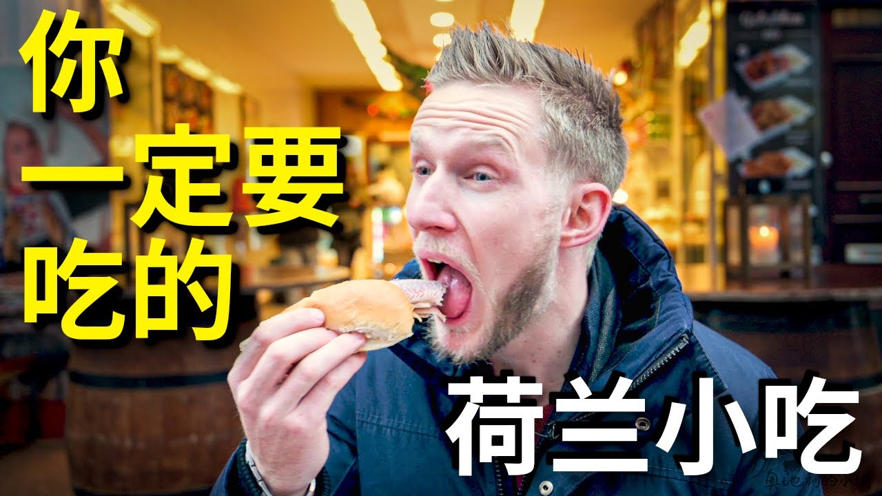 阿姆斯特丹8大必吃小吃！开始拒绝，吃过一次就爱上的荷兰小吃！【8 Must try Dutch Snacks】Eng Sub