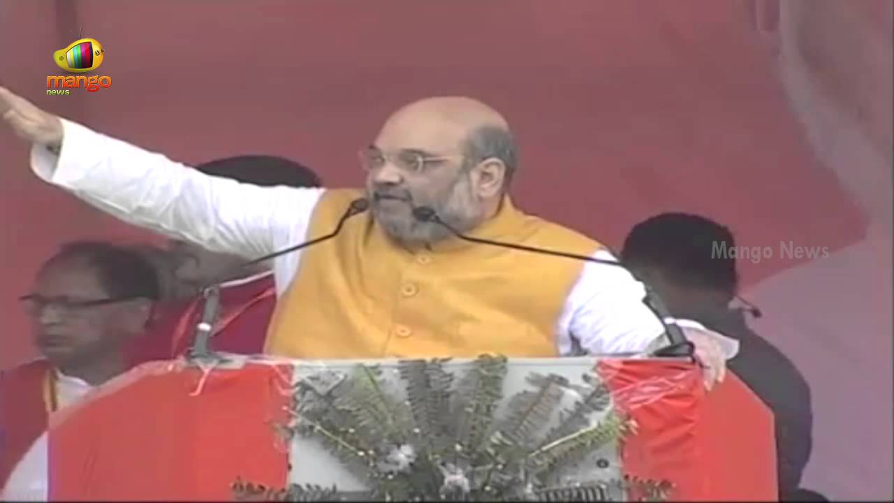Bihar Polls | Amit Shah Aggreessive Speech in Gaya Rally | Parivartan Rally