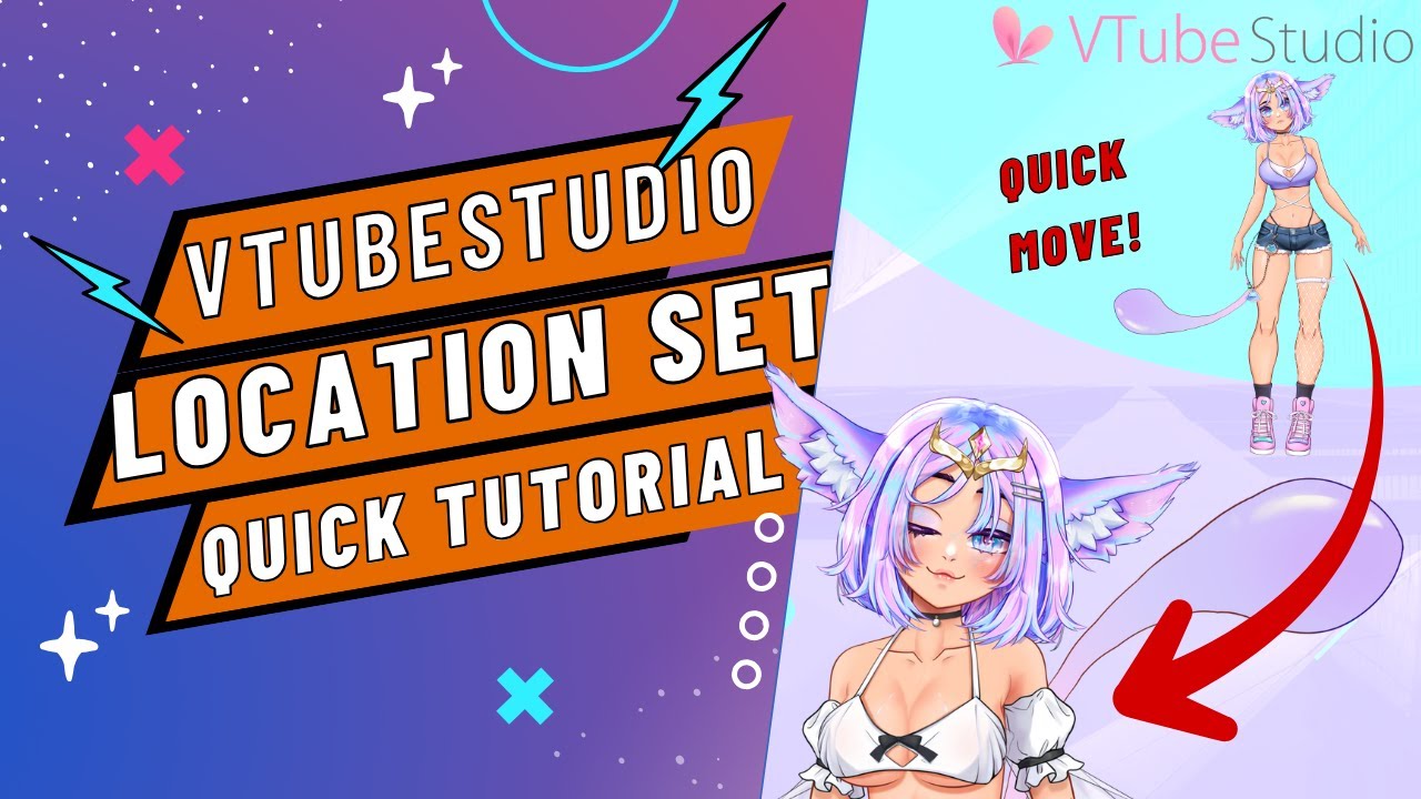 How to Set a Location Toggle for your Vtuber  Model in Vtube Studio || #Vtuber #ENVtuber