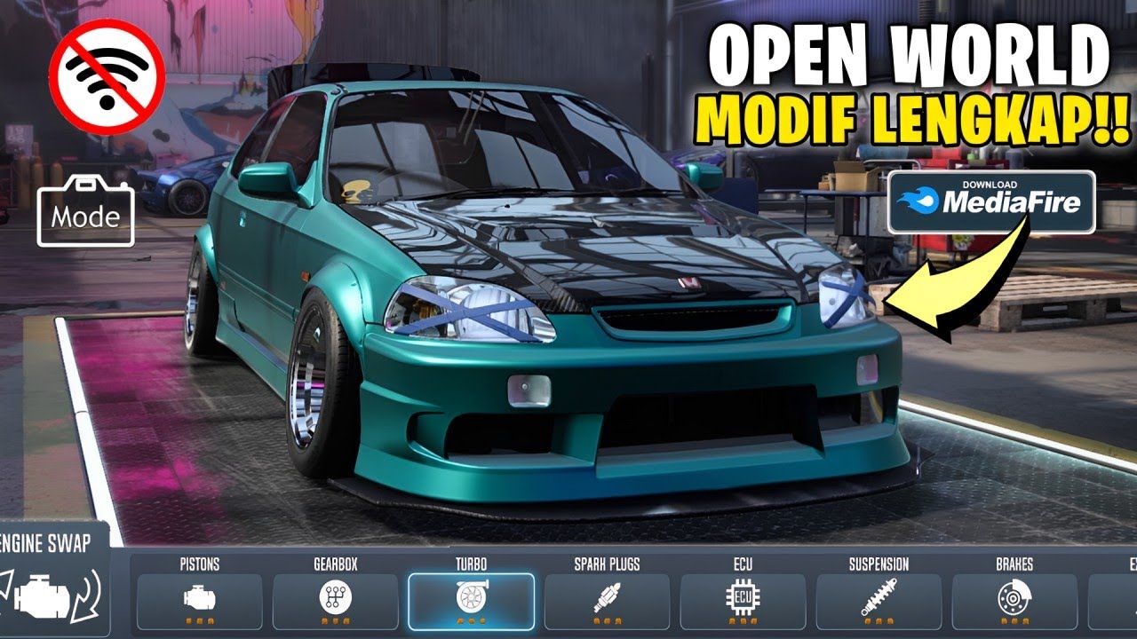 100 MB!! 3 Game Racing Open World Modifikasi Lengkap Terbaik 2025 OFFLINE