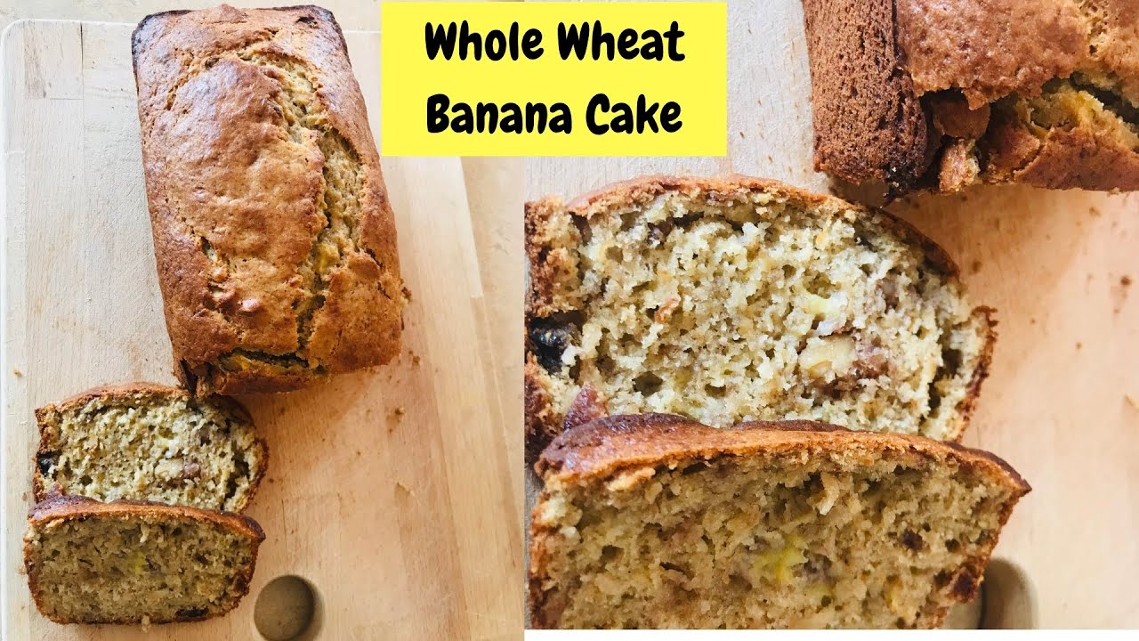 Whole Wheat Banana Cake | Atta Cake | Yummy Whole Wheat Banana Bread | Lockdown Special |Atta recipe
