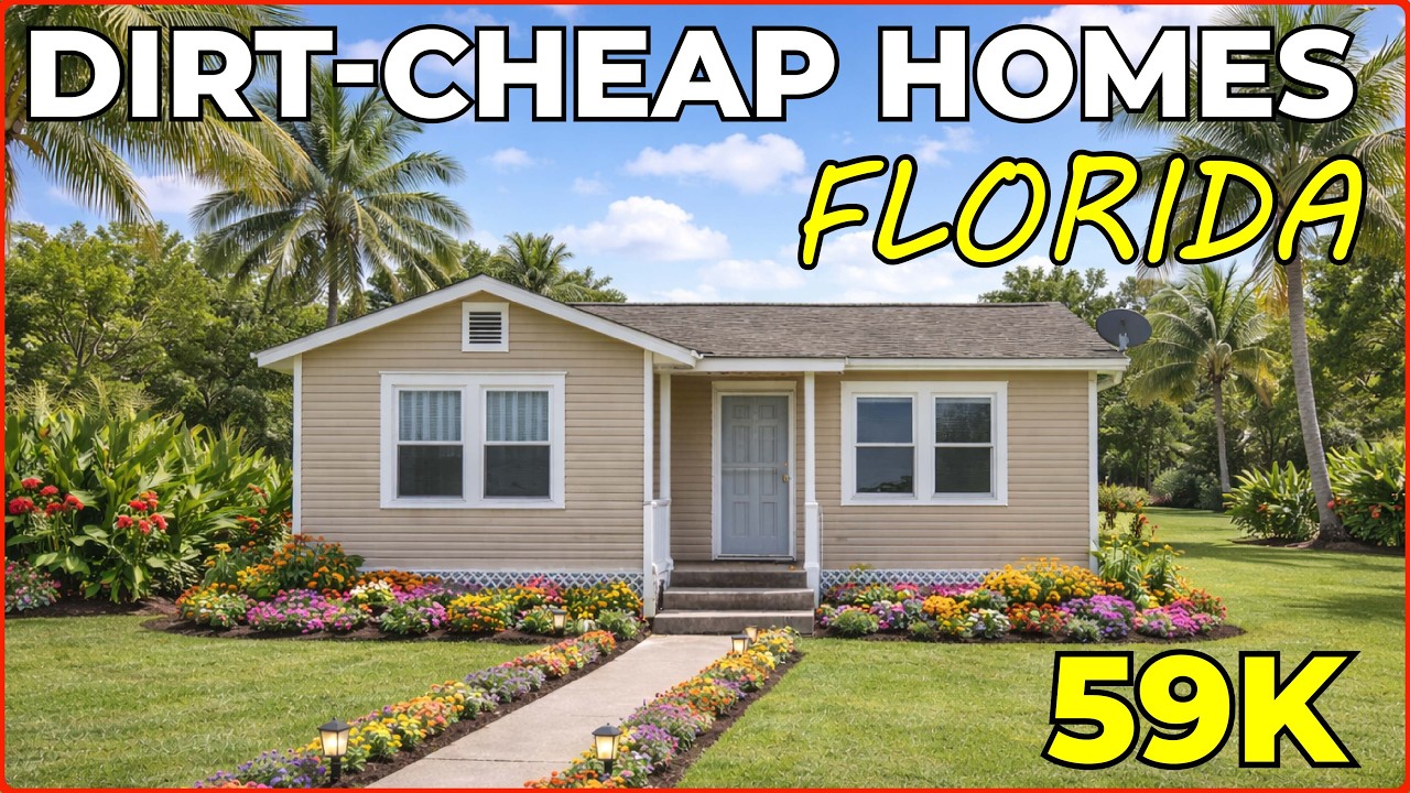 7 Dirt Cheap Florida Houses Under Market Value – Budget Property Deals