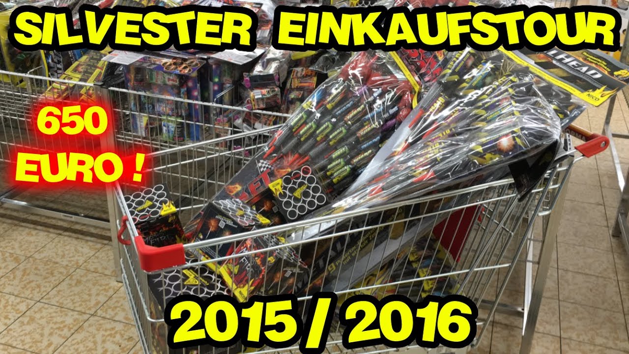 Silvester Feuerwerk Einkaufstour am 29.12.2015 | 650€ | MrPyroManager