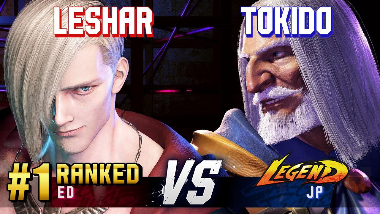 SF6 ▰ LESHAR (#1 Ranked Ed) vs TOKIDO (JP) ▰ High Level Gameplay