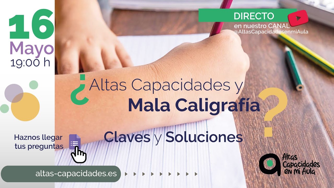 Altas Capacidades y Mala Caligrafía