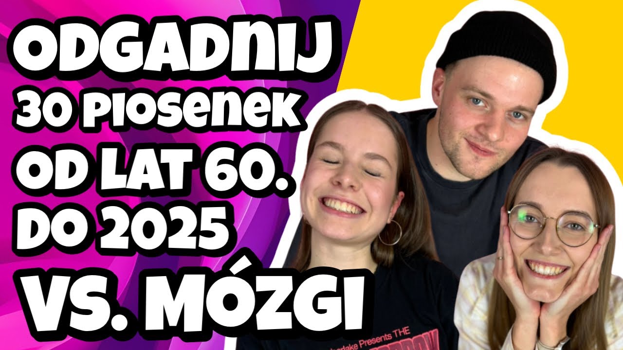 Wróciła i się popłakała. Odgadnij piosenki od lat 60. do 2025 vs. Mózgi | Dzikie Ucho