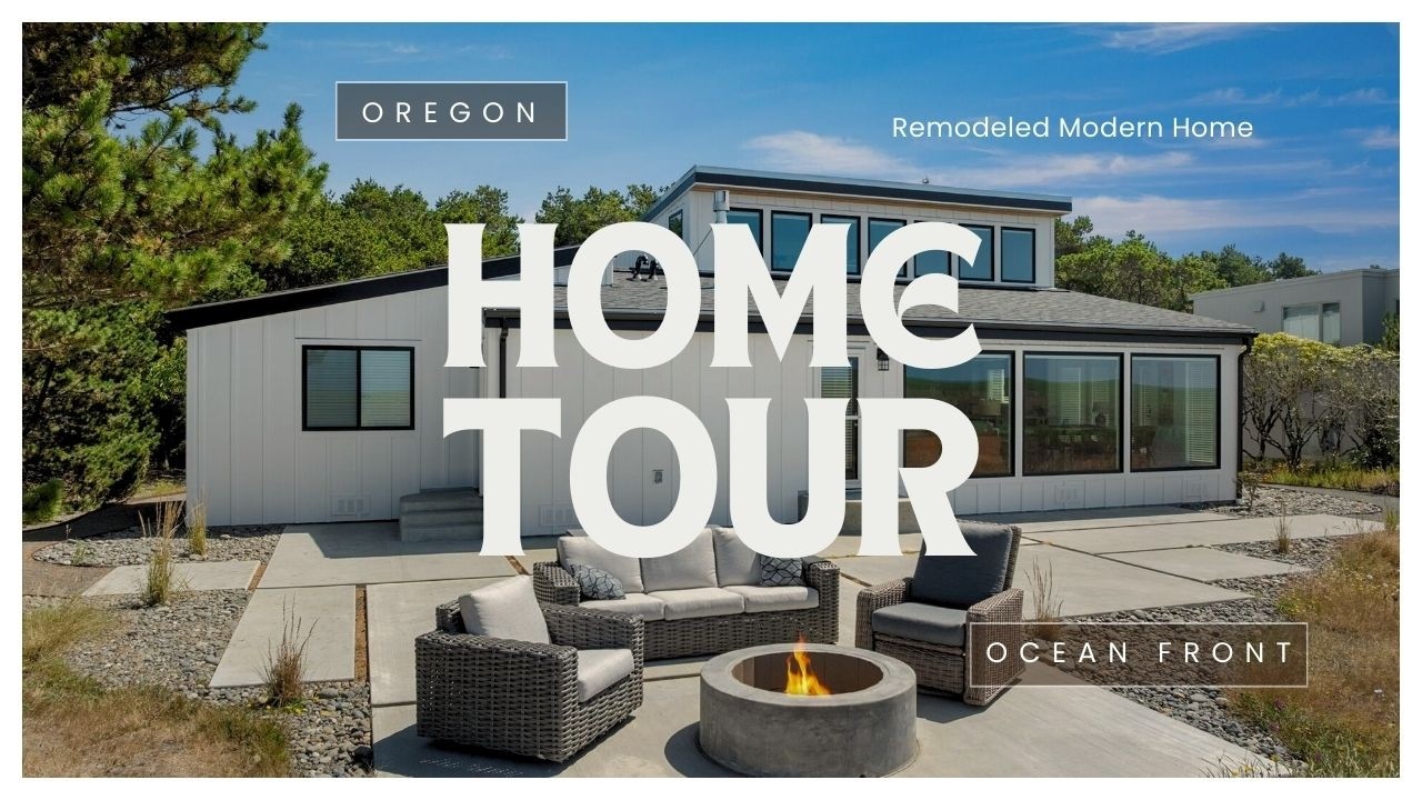 Completely Restored Modern Ocean Front Home on 4 acres in Surf Pines 89026 Ocean Dr. Warrenton, OR