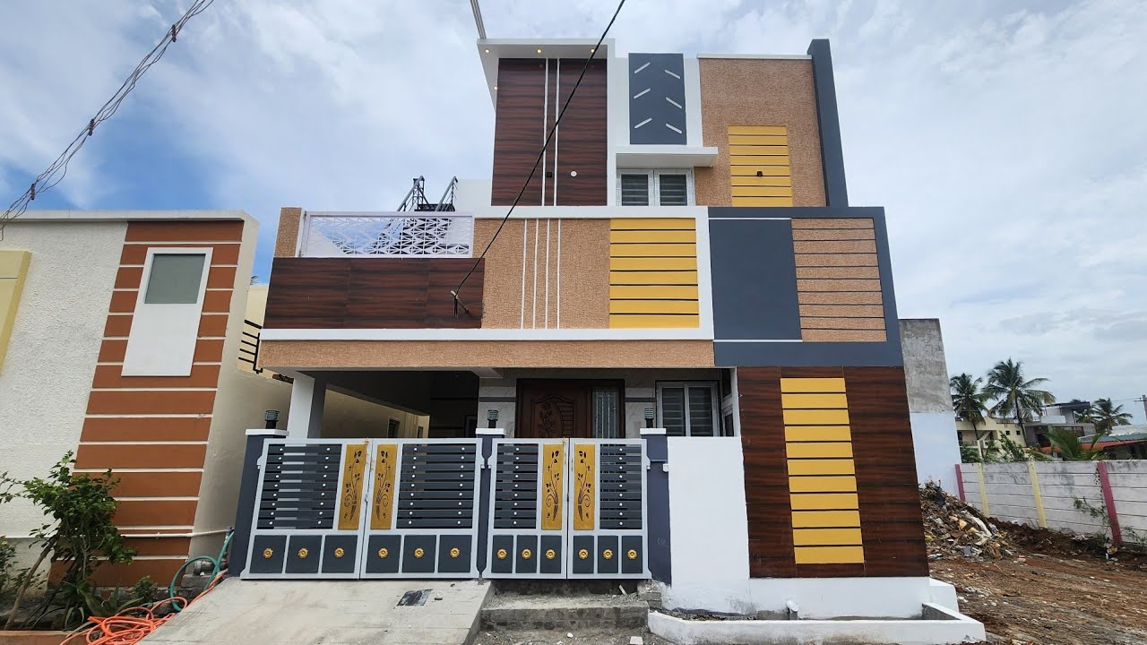 Thudiyalur Near🔥வடக்கு பார்த்து கட்டிய 3BHK புது வீடு🔥📞9600513476 | House for sale Coimbatore.