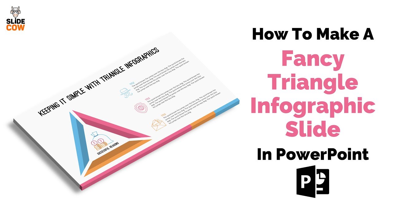 How to Make A Fancy Triangle Infographic Slide in PowerPoint