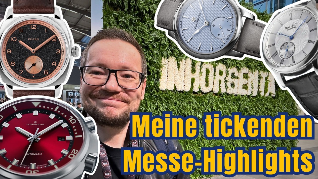 Spannende Uhren-Neuheiten der INHORGENTA 2026 (Messe München)