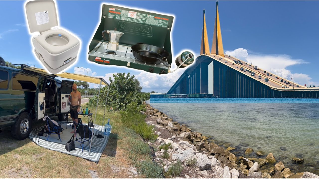 Skyway Bridge Tampa Bay: Can you Boondock here?