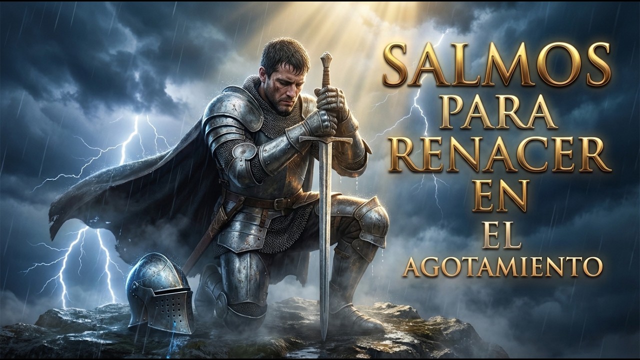 SALMOS PARA RENACER EN EL AGOTAMIENTO 2026 | SALMOS 23,91,121 #salmos #músicahebrea